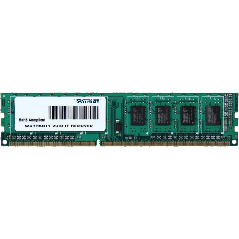 Модуль пам'яті Patriot DDR3 4Gb 1600MHz (PSD34G1600L81)